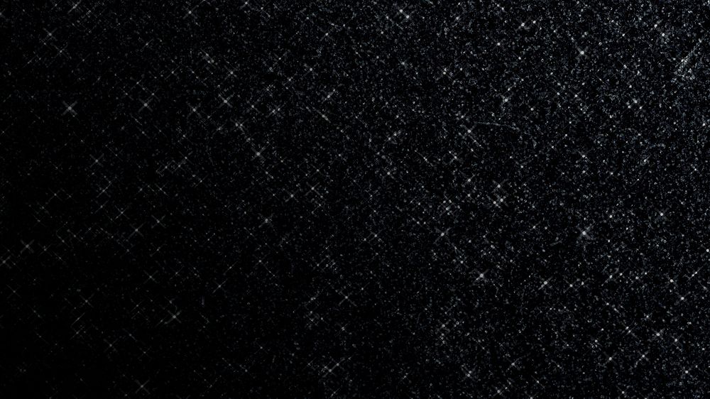 Black glitter textured background