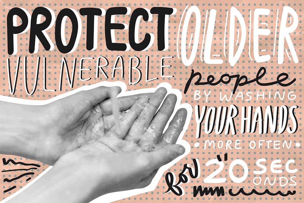Protect vulnerable people. This image is part our collaboration with the Behavioural Sciences team at Hill+Knowlton…