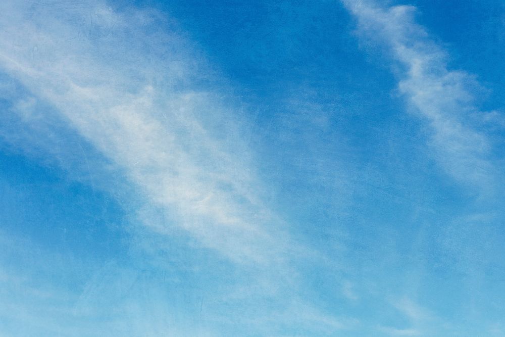 Clouds in a blue sky background