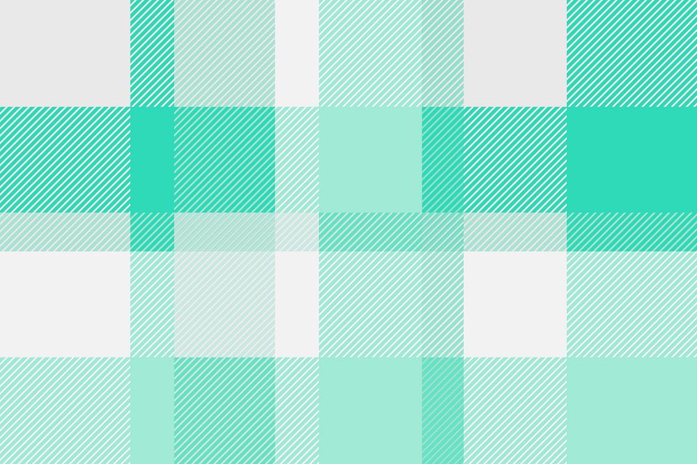 Green scott patterned background vector