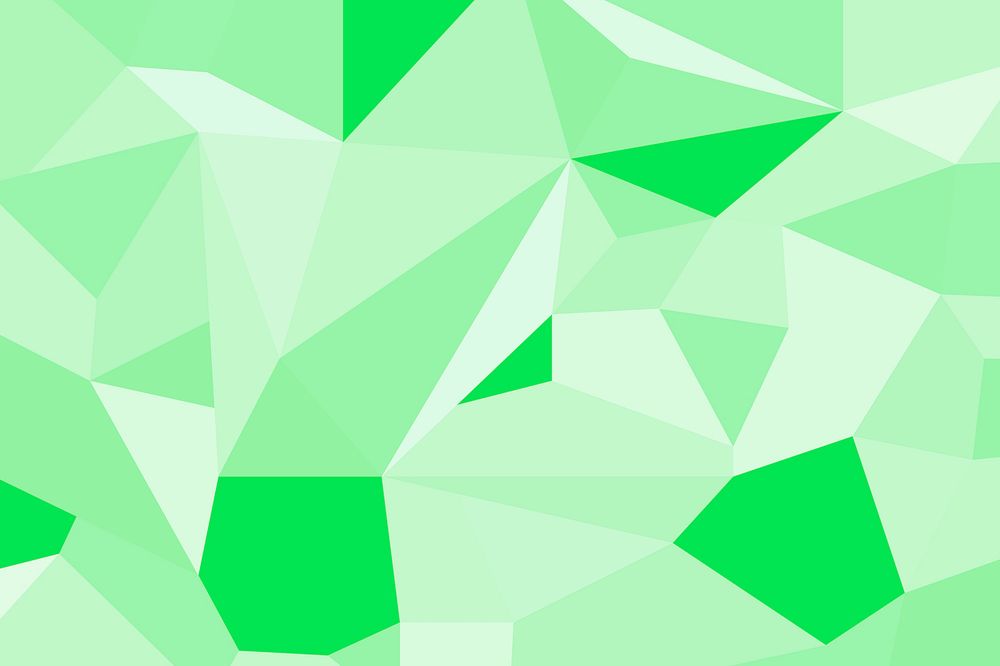 Green and white crystallized background vector