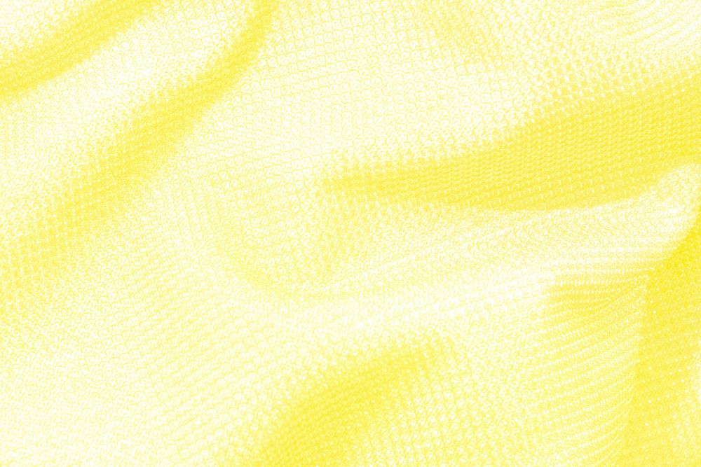 Yellow linen textured background