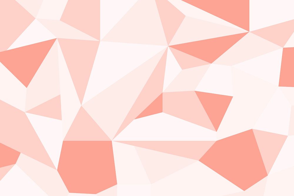 Red geometric patterned background