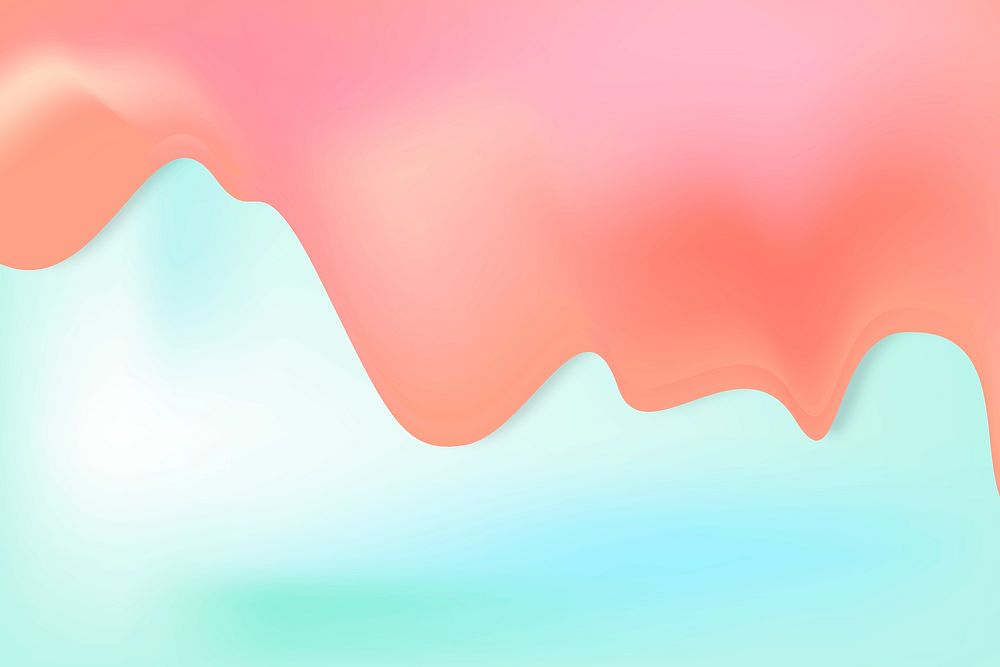 Orange and turquoise background illustration | Premium Photo - rawpixel