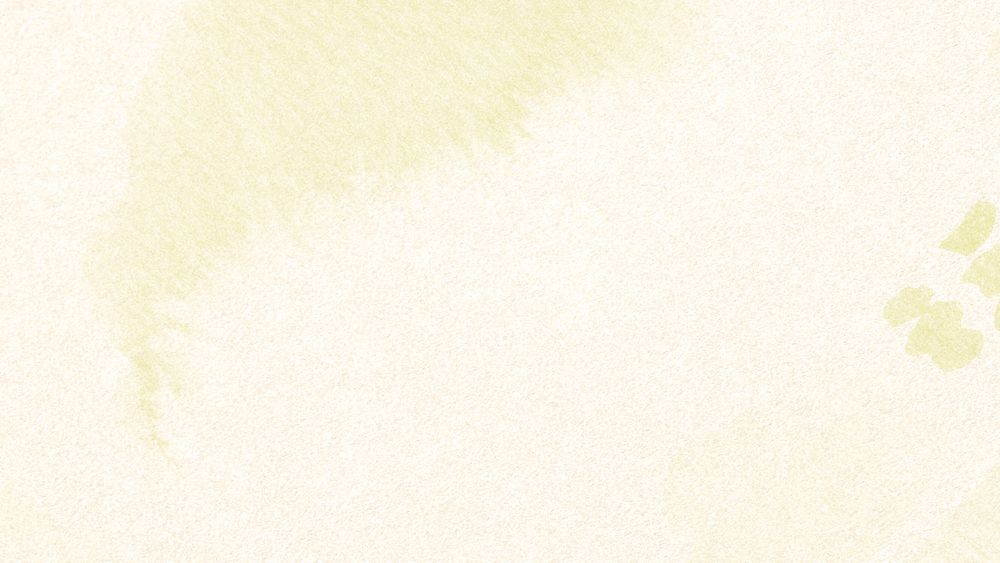 Yellow watercolor patterned blog banner background