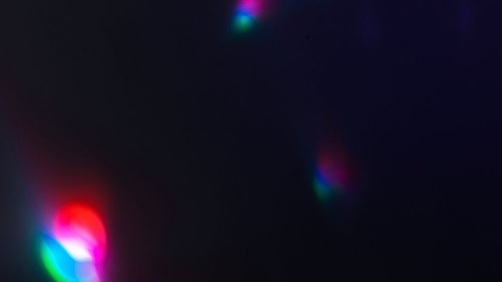 Burry light spots abstract background