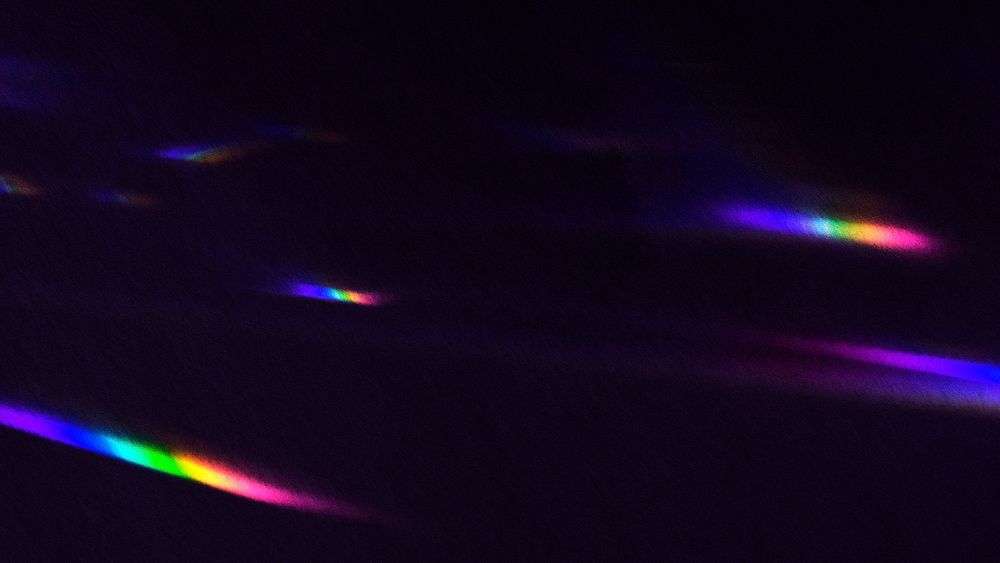 Spectrum rainbow gradient dark tone background