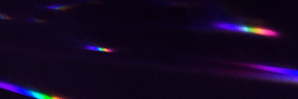 Spectrum rainbow line black background