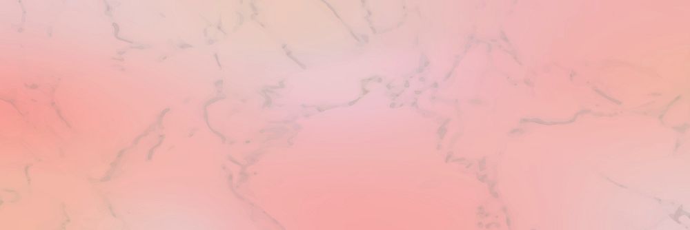 Pastel pink marble vector abstract banner