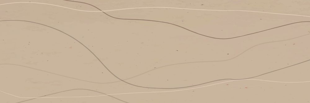Abstract beige banner minimal style