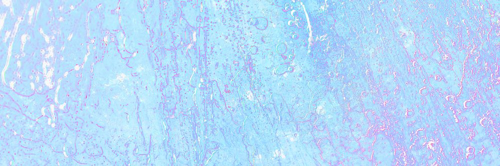Blue background ice texture iridescent holographic