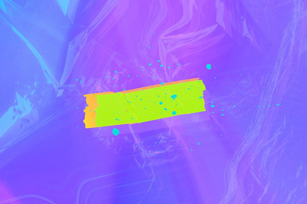 Purple neon wrap texture holographic background copy space