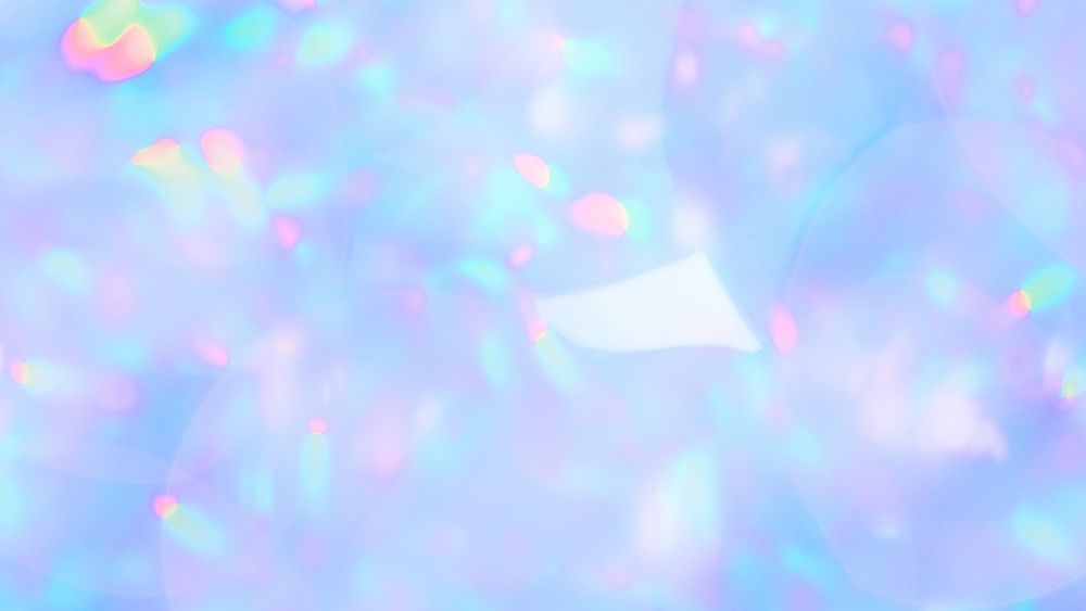 Blue holographic background glossy copy space