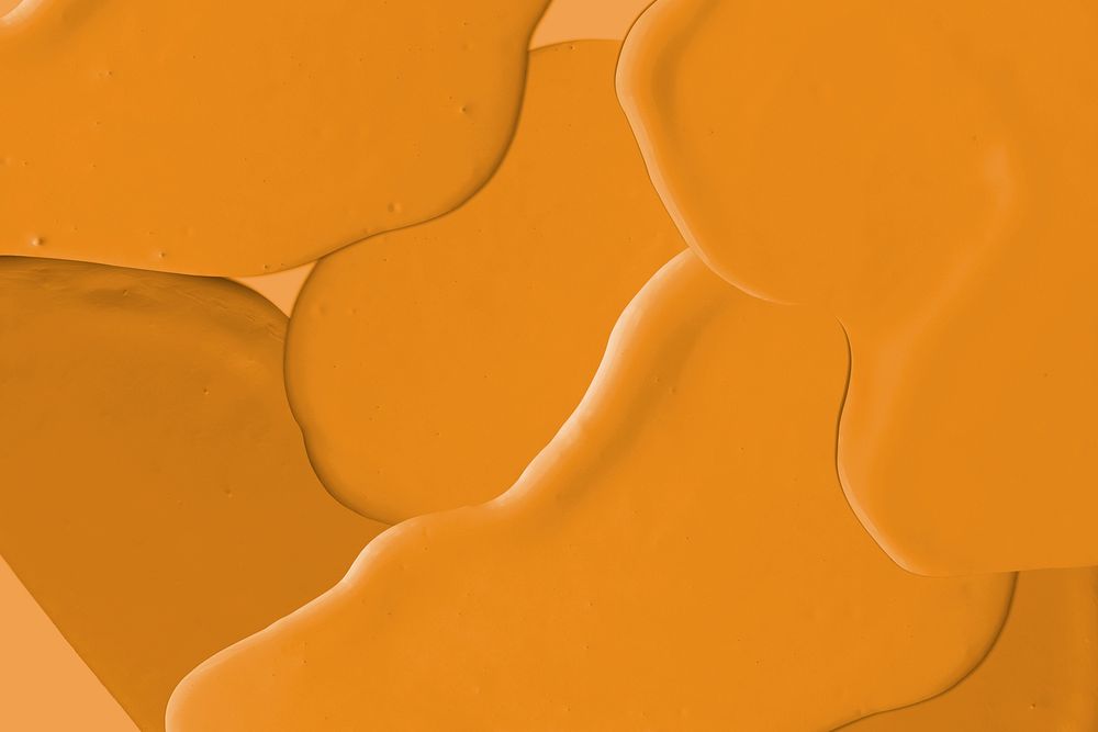 Acrylic texture background orange wallpaper