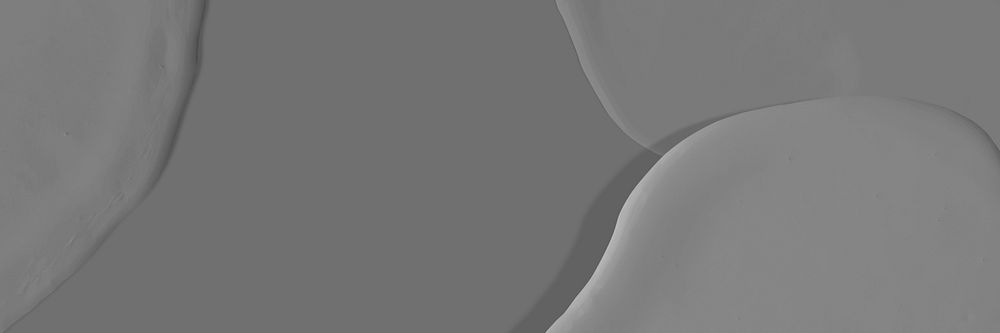 Gray abstract paint texture banner background