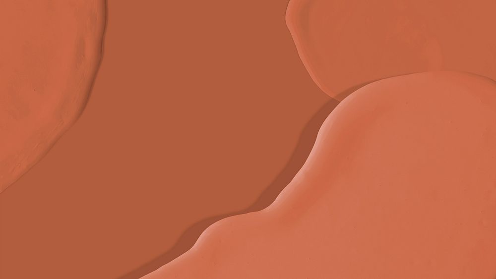 Acrylic texture burnt orange blog banner background