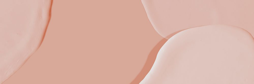 Acrylic paint beige pink email header background