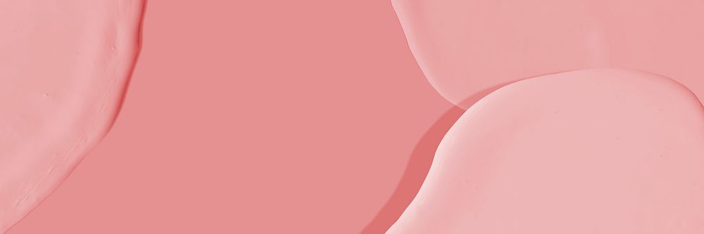 Acrylic paint pink email header background