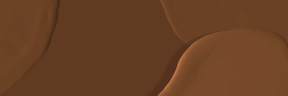 Acrylic paint caramel brown email header background