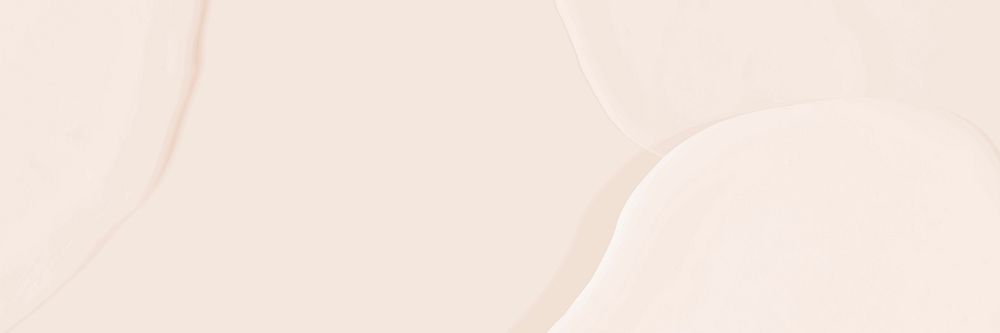Pastel beige acrylic paint email header background