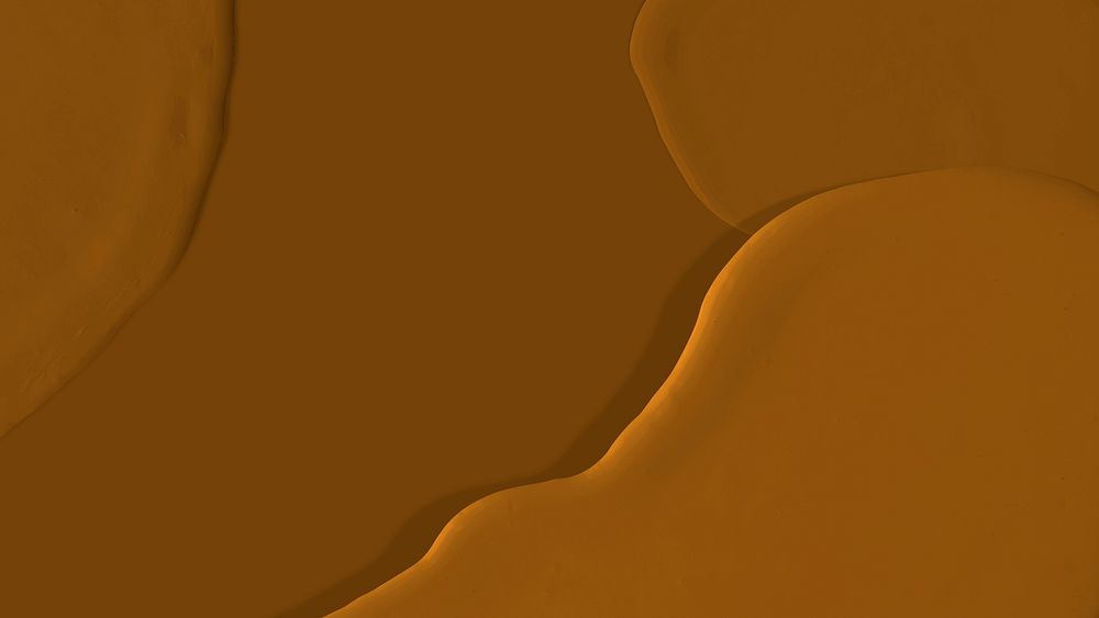 Acrylic paint caramel brown blog banner background