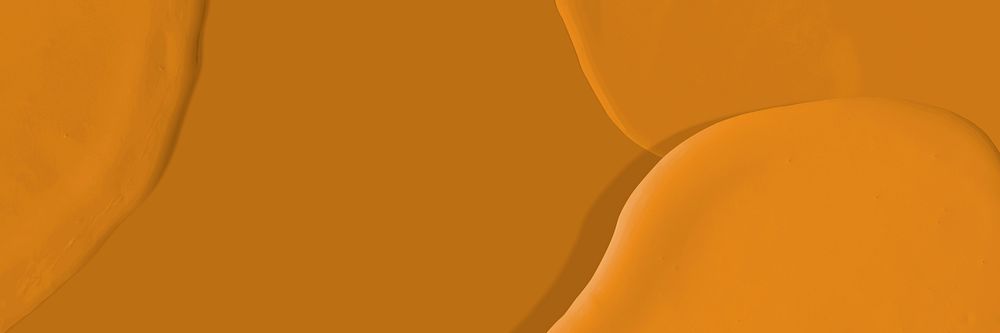 Acrylic paint orange email header background