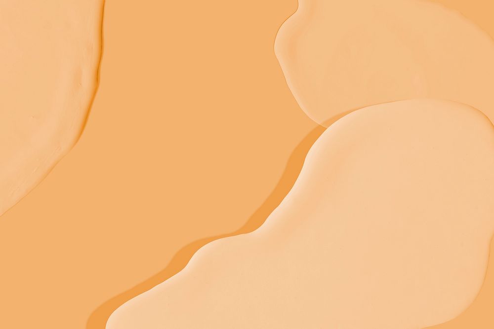 Acrylic brush stroke background orange wallpaper image