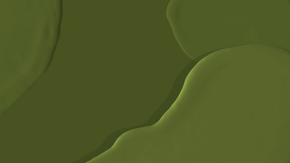 Acrylic texture dark olive green blog banner background
