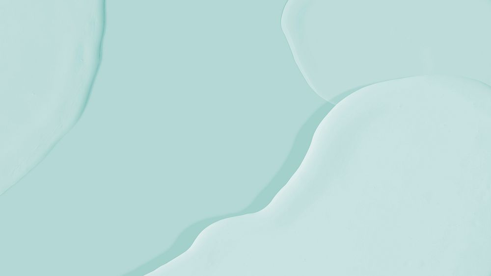 Mint green fluid texture abstract blog banner background