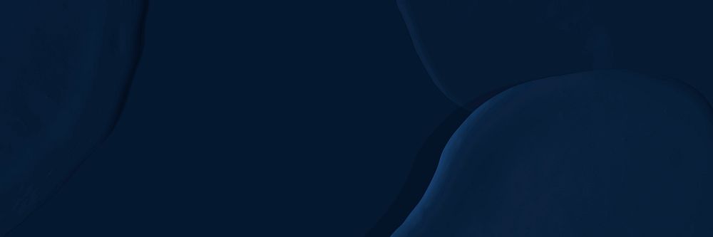 Acrylic paint navy blue abstract blog banner background