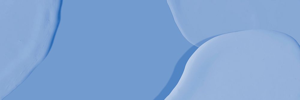 Acrylic paint blue email header background