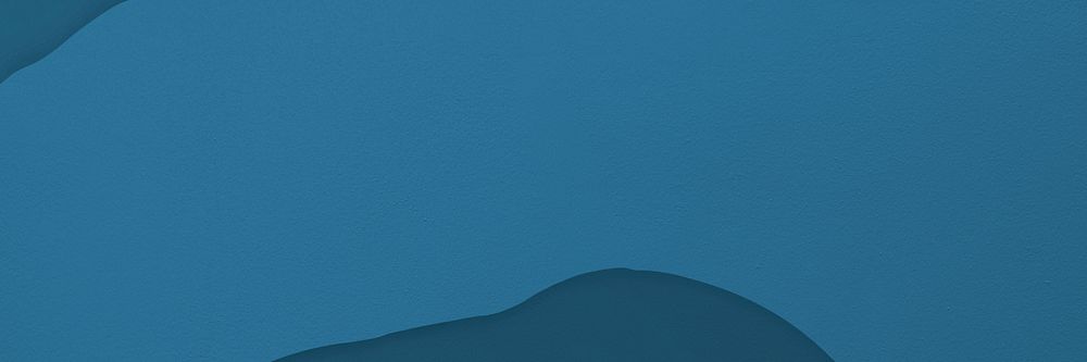 Blue watercolor texture banner minimal design space