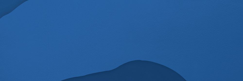 Blue watercolor texture banner minimal design space
