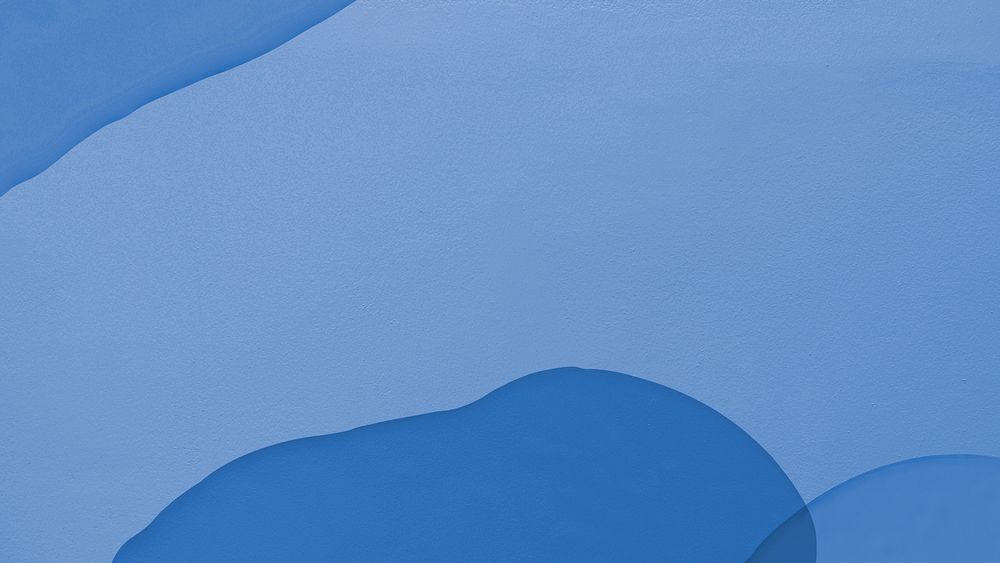 Blue minimal watercolor paint texture background