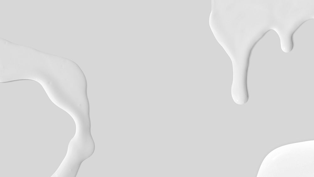 Fluid paint light gray abstract blog banner background