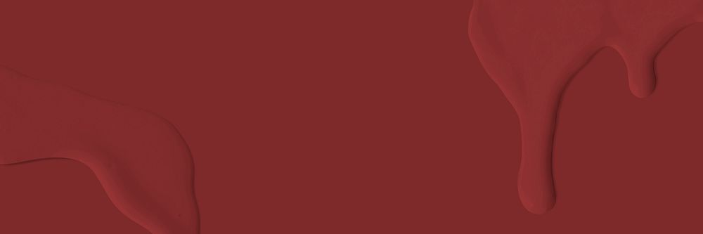 Acrylic painting dark red email header background
