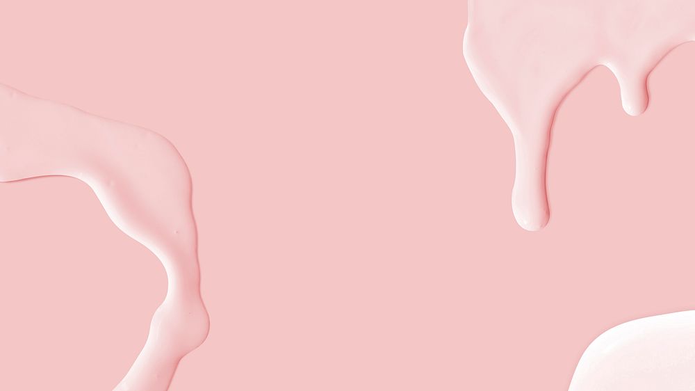Pastel pink acrylic paint blog banner background