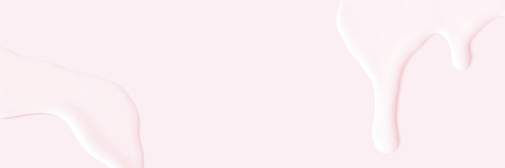 Pastel pink acrylic paint email header background