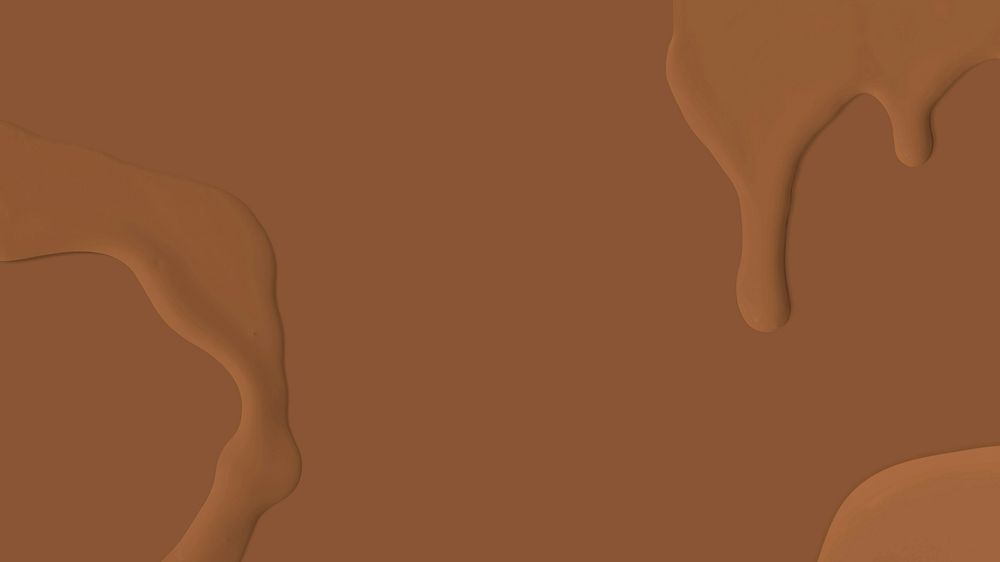 Abstract caramel brown fluid texture blog banner background