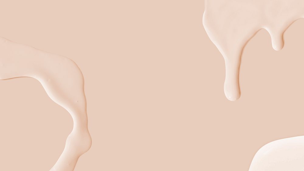Pastel brown abstract blog banner background