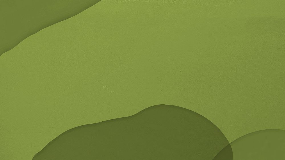 Watercolor paint texture olive green background