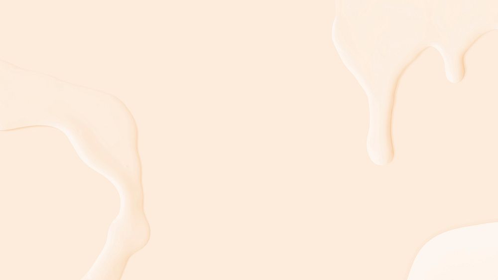 Pastel beige fluid texture blog banner background