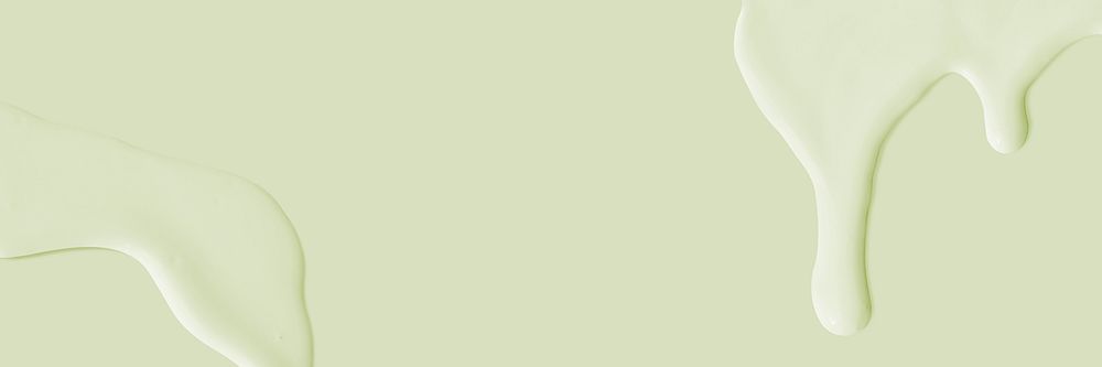 Pastel green abstract paint email header background