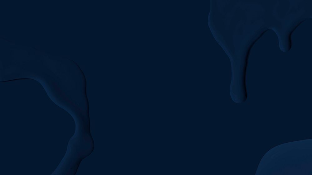 Fluid acrylic dark blue blog banner background