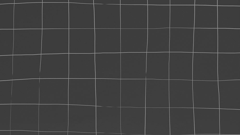 Grid pattern dark gray background deformed