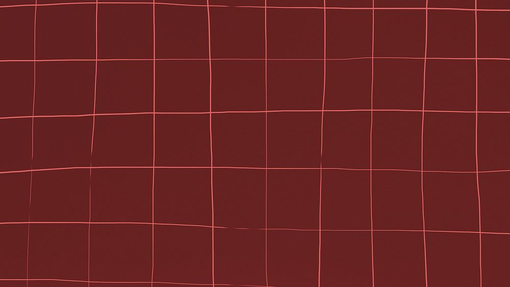 Burgundy tile wall texture background distorted