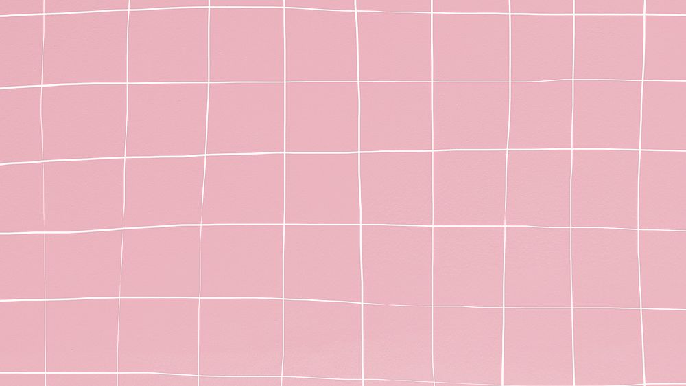 Distorted pink pool tile pattern background