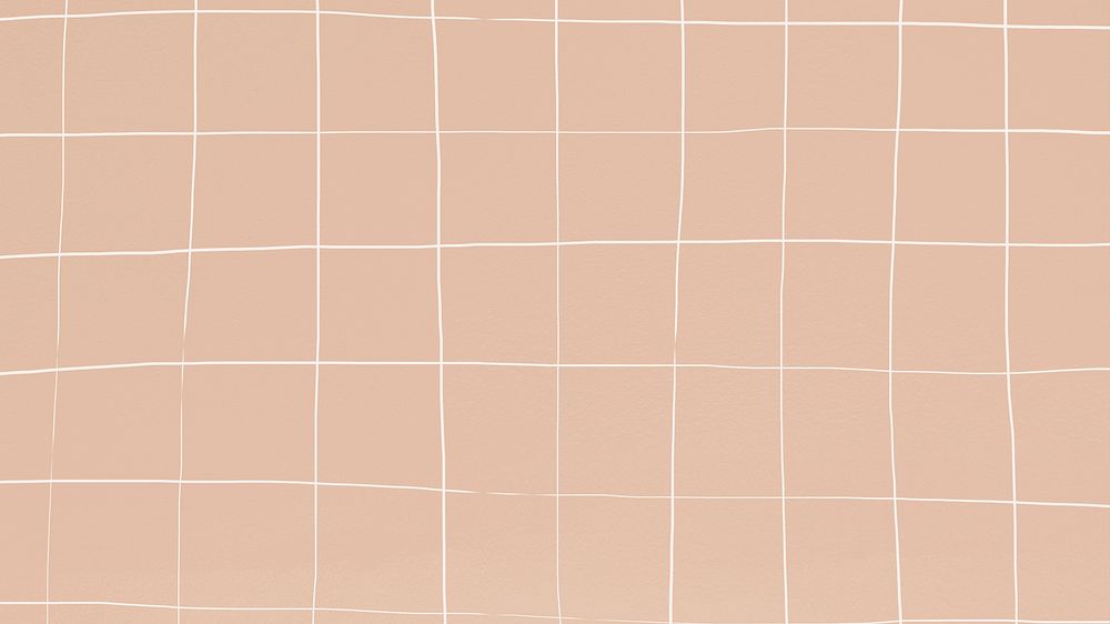 Distorted pink beige square ceramic tile texture background