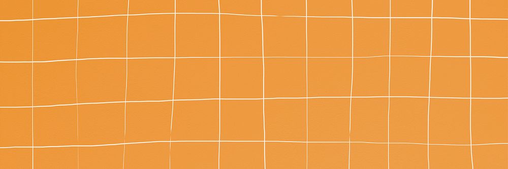 Distorted orange pool tile pattern background