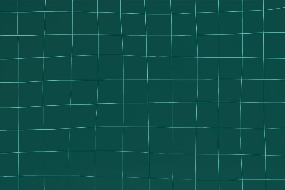 Dark teal tile wall texture background distorted